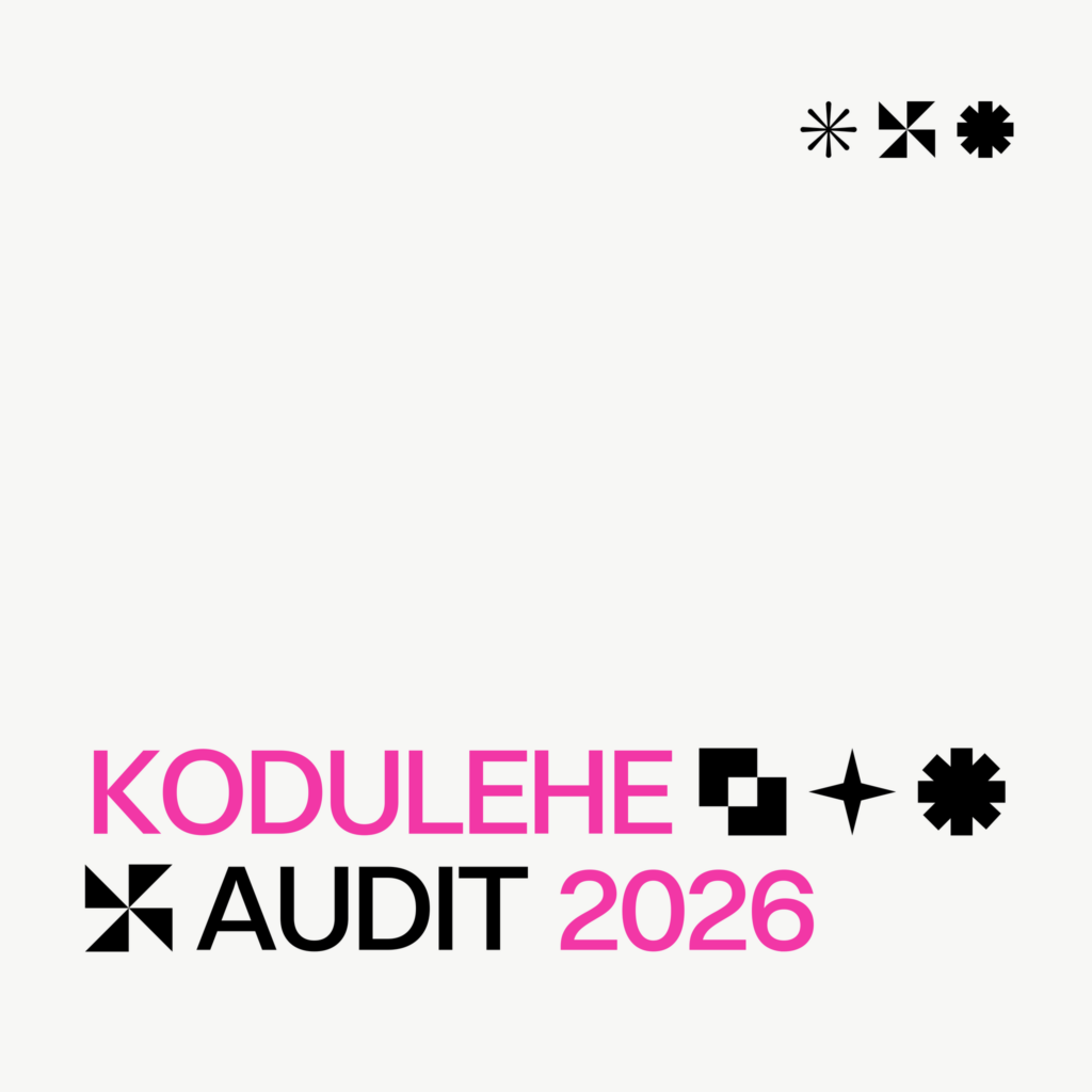 Kodulehe audit: kuidas ise kontrollida ja mida mõõta 2026