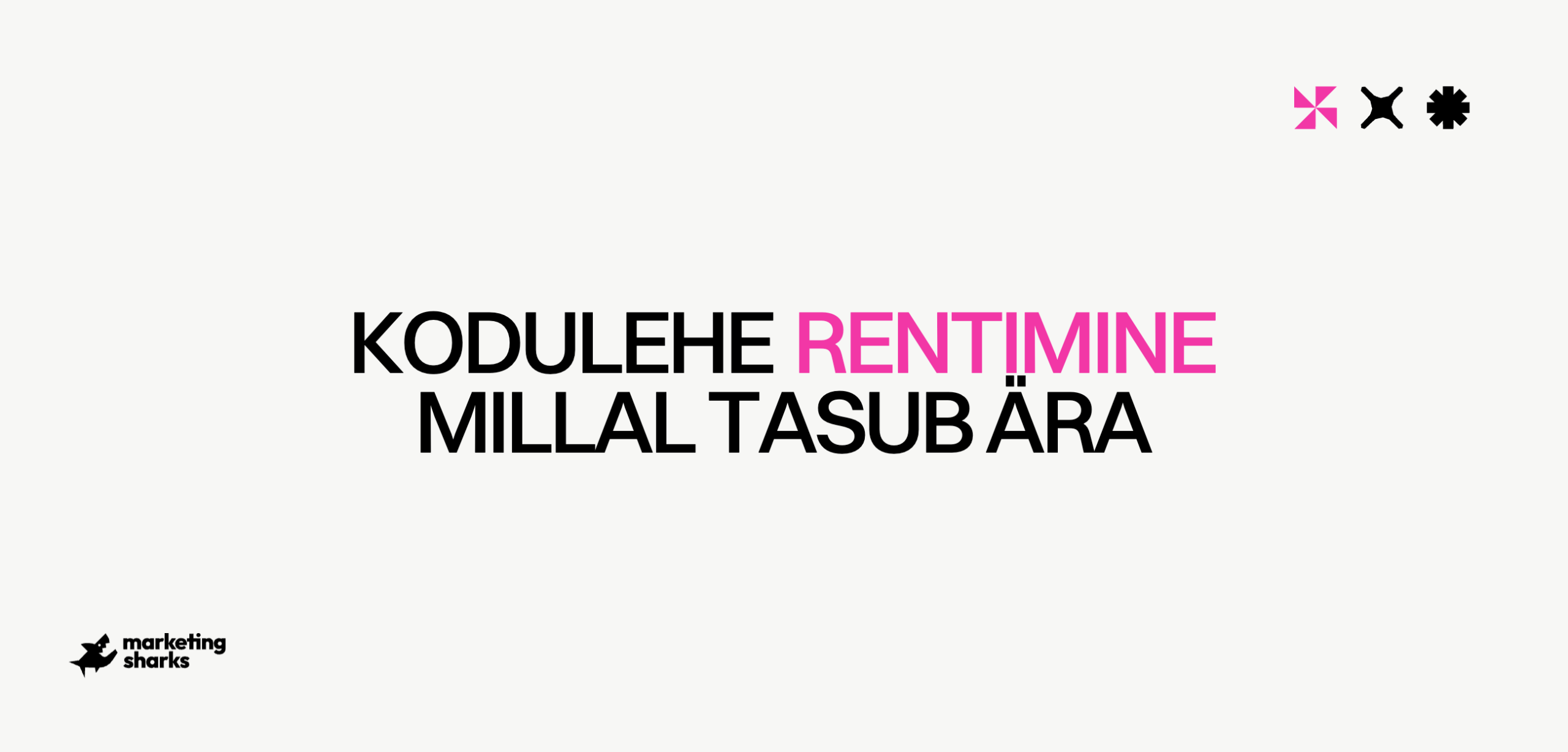 Kodulehe rentimine ehk kuutasuga koduleht, millal see tasub ära